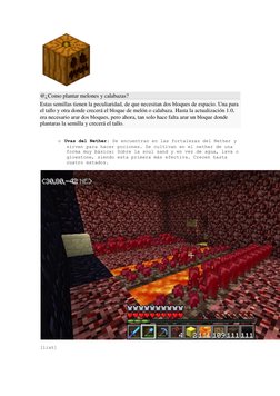 @¿Como plantar melones y calabazas?  
Estas semillas tienen la peculiaridad, de que necesitan dos bloques de espacio. Una