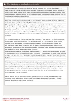 IEng Competence Statements Exemplar | PDF | Competence (Human Resources ...