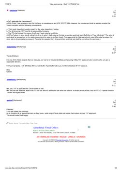 Valve Engineering - Shell TAT - TAMAP Discussion | PDF | Valve | Leak
