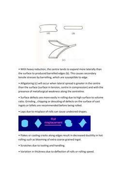 Rolling Defects in Steel Production | PDF | Rolling (Metalworking ...