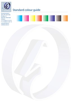 KORNELIS
caps & closures
KORNELIS
CAPS & CLOSURES
Eesveenseweg 2
8332 JB  Steenwijk
P.O. Box 13
8330 AA  Steenwijk
Holland
T