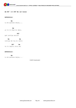 ___________________wwww.GuitarAcordeS.com . LETRAS, ACORDES Y TABLATURAS DE CANCIONES PARA GUITARRA________________________