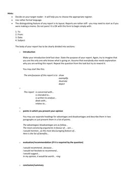 Hints:  
 
Decide on your target reader - it will help you to choose the appropriate register.  
 
Use rather formal lang