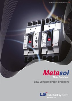 Meta Solution
Low voltage circuit breakers