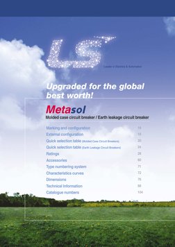 Upgraded for the global
best worth!
Leader in Electrics & Automation
Marking and configuration
External configuration
Quick