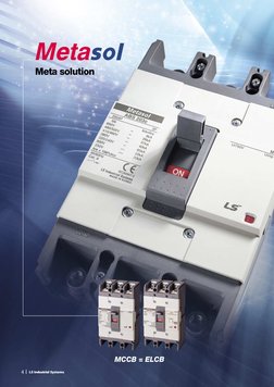 Meta solution
MCCB = ELCB
4I