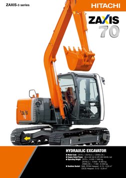 Hitachi Zx70 | PDF | Turbocharger | Vehicles