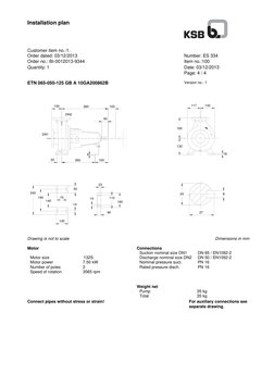 KSB Pump Data Sheet and Specifications | PDF | Pump | Mechanical ...