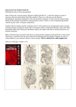 Dragons of Horiyoshi III Vol. 1 | PDF | General Fiction