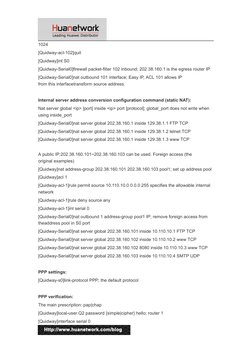 Huawei Router Command Reference Guide | PDF | Ip Address | Router ...