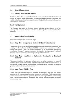 Testing and Commissioning Guidelines | PDF | Specification (Technical ...