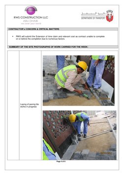 Contractor Daily Activity Report | PDF | General Contractor | Engineering