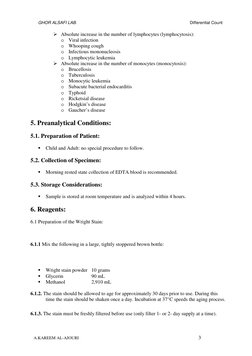 Differential White Blood Cell Count Guide | PDF | White Blood Cell ...