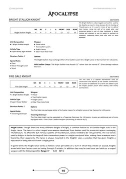 Codex Exodites: Army List Guide | PDF