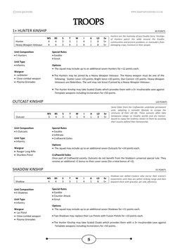 Codex Exodites: Army List Guide | PDF