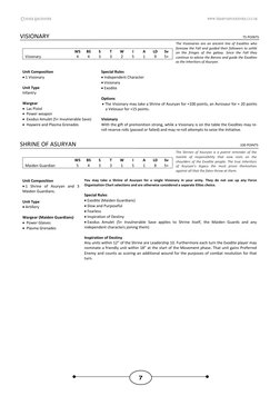 Codex Exodites: Army List Guide | PDF