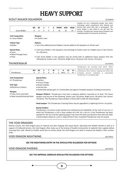 Codex Exodites: Army List Guide | PDF
