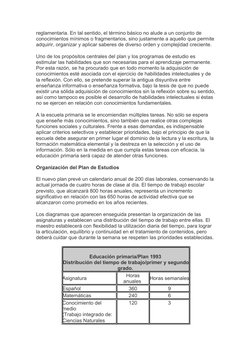 Plan de Estudios 1993 para Primaria | PDF | Educación primaria | Plan ...