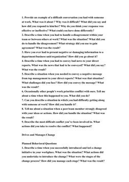 Targeted Selection Interview Examples Targeted Selection Interview Guide | PDF | Competence (Human Resources ...