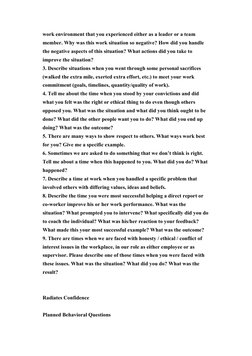 Targeted Selection Interview Examples Targeted Selection Interview Guide | PDF | Competence (Human Resources ...