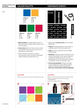 Identity: Adidas Corporate Brand Logo Guidelines | PDF | Logos | Typefaces