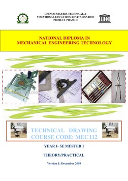 Technical Drawing Course Overview | PDF | Triangle | Ellipse