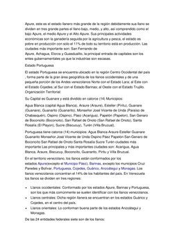 Apure, este es el estado llanero más grande de la región debidamente sus llano se 
dividen en tres grande partes el llano baj