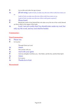Church Commentator Script Simple Mass Responses for Commentators | PDF | God The Father | Mass (Liturgy)
