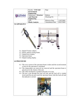 Faculty : Civil And 
Environment 
Engineering 
Page 
 
Department : Structure 
And Material 
Engineering 
Edition 
2 
Check
