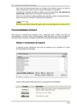 T&T – Telemática e Tecnologias de Informação 
 
7/95 
Este modo de licenciamento deve ser utilizado como último recurso, ou p