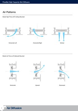 FlowBar High Capacity Diffusers Guide | PDF | Duct (Flow) | Jet Engine