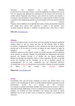 (http://www.myspace.com/) (http://www.tuenti.com/)momento, 
con 
imágenes 
de 
todo 
tipo 
incluidas. 
La división de los te