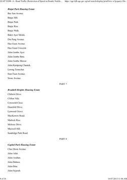 Singapore Road Speed Limits Notification | PDF | Speed Limit | Land ...