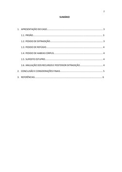 2 
 
SUMÁRIO 
 
1. APRESENTAÇÃO DO CASO....................................................................................