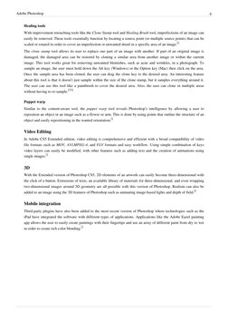 Adobe  (http://en.wikipedia.org/w/index.php?title=Adobe_Systems)Photoshop
6
Healing tools
With improvement retouching tools l