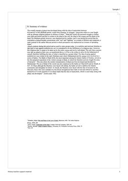 History teacher support material	
3
Sample 1
