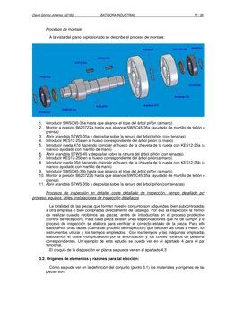 David Gómez Jiménez (02182) 
BATIDORA INDUSTRIAL 
10 / 36 
Procesos de montaje 
 
A la vista del plano explosionado se descri