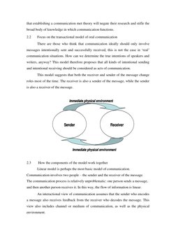 that establishing a communication met theory will negate their research and stifle the 
broad body of knowledge in which comm