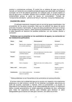 2
conducir a conclusiones erróneas. El control de un sistema de agua se pone, a 
menudo, en manos de una compañía privada d
