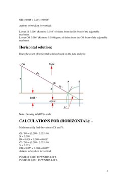 Reverse Alignment Method with Dial Indicators | PDF | Finance & Money ...