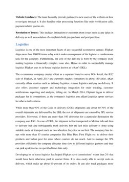 Website Guidance: The team basically provide guidance to new users of the website on how 
to navigate through it. It also han