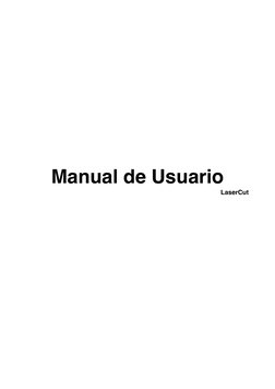 Manual de Usuario
LaserCut
