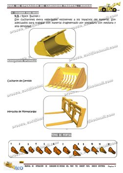 GUIA   DE  OPERACIÓN  DE   CARGADOR  FRONTAL  /  RUEDAS  
 
                                         MANUAL  DE   OPERACIÓN