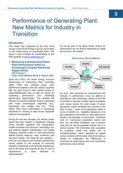 Performance of Generating Plant: New Metrics for Industry in Transition                 World Energy Council 
 
3 
 
 
 
In