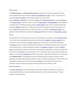Overview of the Wacker Process | PDF | Chemical Compounds | Industrial ...