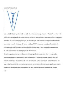 RAKU SUPERLUMINAL 
 
Este outro Símbolo, que tem sido omitido de muitas pessoas que fazem o Mestrado ou nível 4 do  
Reiki,