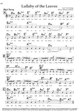 Lullaby of The Leaves | PDF