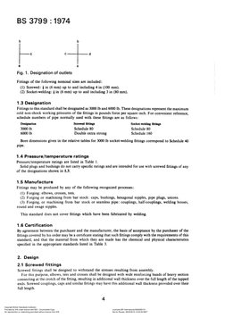 BS 3799 (74) Specification For Steel Pipe Fittings, Screwed and Socket ...