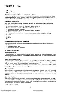 BS 3799 (74) Specification For Steel Pipe Fittings, Screwed and Socket ...