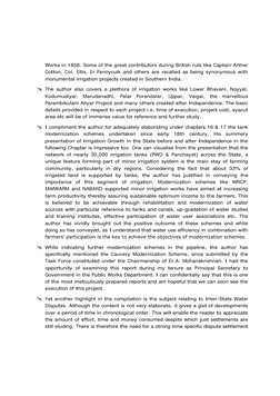 Works in 1858. Some of the great contributors during British rule like Captain Arther
Cotton, Col. Ellis, Er.Pennycuik and o